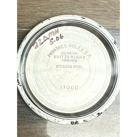 Rolex Men's Watch 17000 Oyster Quartz Datejust Vintage Swiss 36mm Silver… - Picture 8 of 14